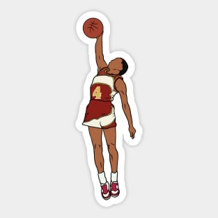 Spud Webb Dunk Sticker